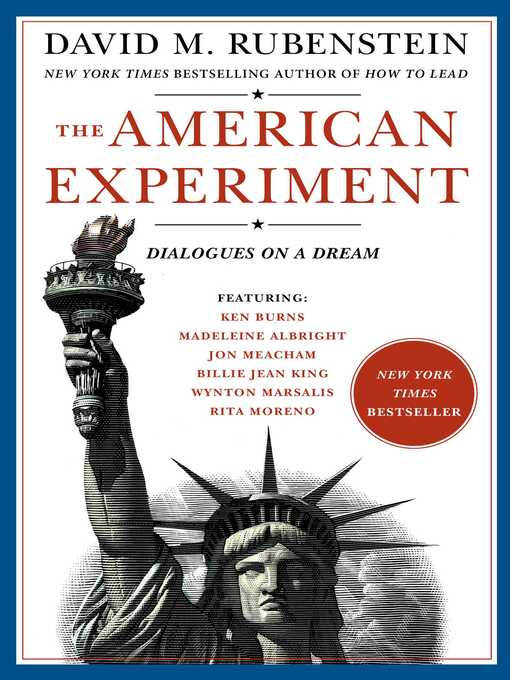 Title details for The American Experiment by David M. Rubenstein - Available